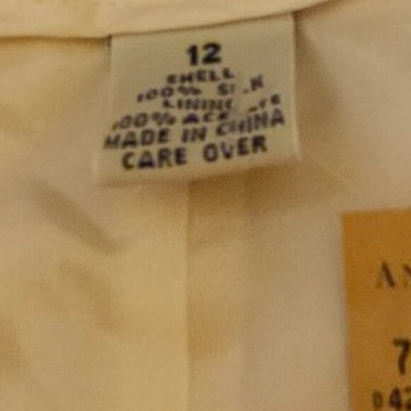 Ann Taylor Silk LInen Womens Pants - Picture 3 of 5